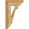 Ekena Millwork Balboa Slat Rough Sawn Bracket, Western Red Cedar, 6"W x 20"D x 32"H BKT06X20X32BOA06RWR - alternate 4